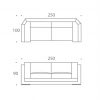 Диван The Sofa and Chair Company Absolute Corner Sofa
