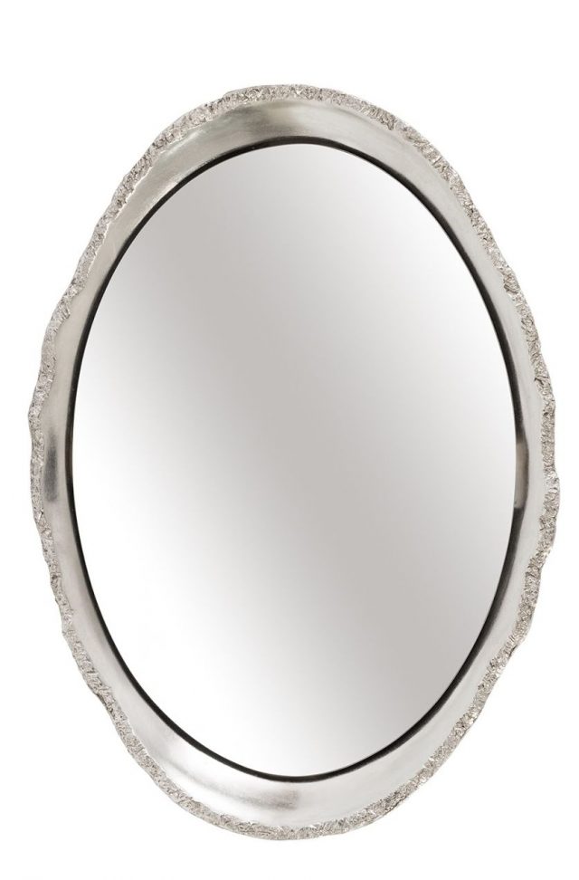 Зеркало Phillips Collection Broken Egg Mirror Silver