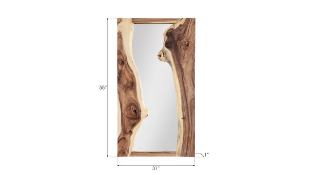 Зеркало Phillips Collection River Mirror Natural Wood