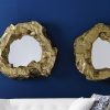 Зеркало Phillips Collection Rock Pond Mirror Gold