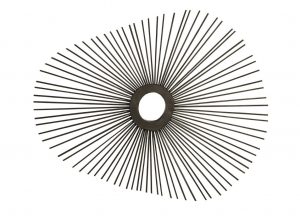 Зеркало Phillips Collection Spoke Ovoid Mirror