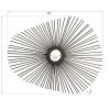 Зеркало Phillips Collection Spoke Ovoid Mirror