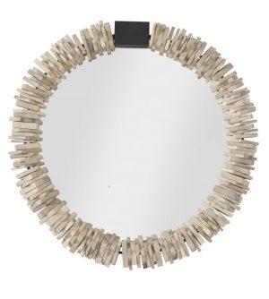 Зеркало Phillips Collection Stacked Ring Wood Mirror