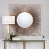 Зеркало UTTERMOST AZIE SQUARE STARBURST MIRROR