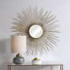 Зеркало UTTERMOST GOLDEN RAYS ROUND MIRROR