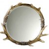 Зеркало UTTERMOST STAG HORN ROUND MIRROR