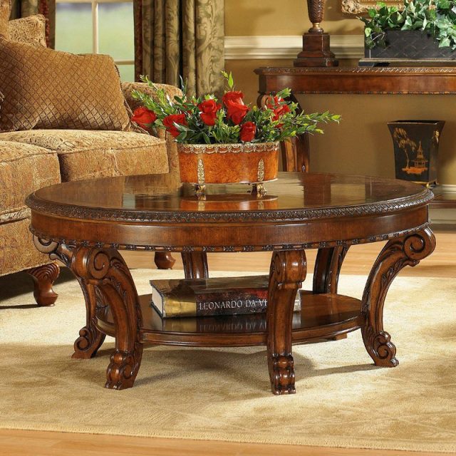 Коктейльный стол A.R.T. Furniture Old World Round Cocktaill Table