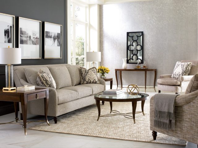 Коктейльный стол American Drew VANTAGE ROUND COFFEE TABLE