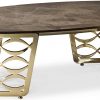 Коктейльный стол Cantori ISIDORO OVAL COFFE TABLE
