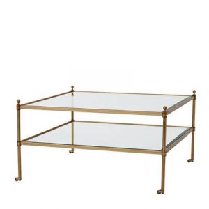 Коктейльный стол EICHHOLTZ Coffee Table Aubrey Brass