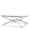 Коктейльный стол EICHHOLTZ Coffee Table Connor Silver