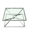 Коктейльный стол EICHHOLTZ Coffee Table Connor Silver