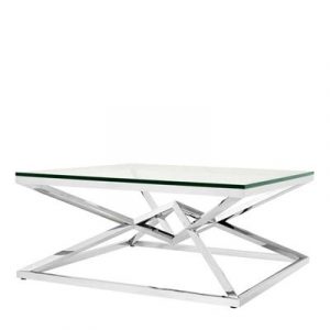 Коктейльный стол EICHHOLTZ Coffee Table Connor Silver