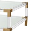 Коктейльный стол EICHHOLTZ Coffee Table Royalton Brass