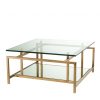 Коктейльный стол EICHHOLTZ Coffee Table Superia Brass