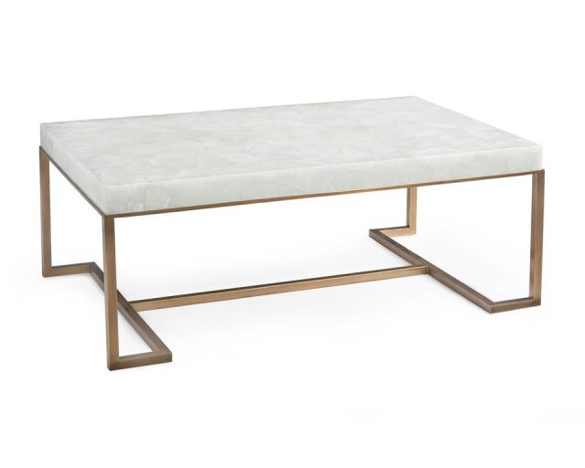 Коктейльный стол John-Richard Rectangular Calcite Coffee Table