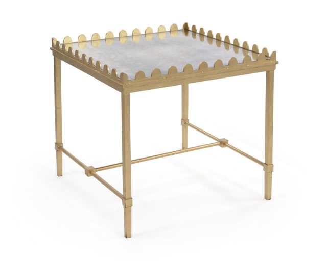 Коктейльный стол John-Richard Scalloped End Table