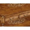 Коктейльный стол Jonathan Charles Burl & Mother of Pearl Inlaid Rectangular Coffee Table