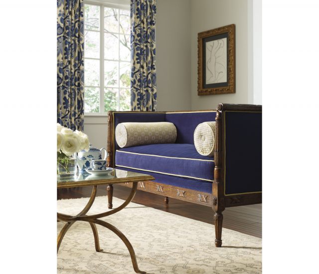 Коктейльный стол Jonathan Charles Eglomise & Gilded Iron Set of Two Coffee Table
