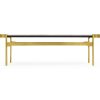 Коктейльный стол Jonathan Charles Fusion Curved Edge Cocktail Table