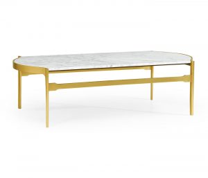 Коктейльный стол Jonathan Charles Fusion Curved Edge Cocktail Table