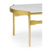 Коктейльный стол Jonathan Charles Fusion Curved Edge Cocktail Table