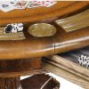 Коктейльный стол Jonathan Charles Mahogany Round Poker Table