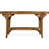 Коктейльный стол Jonathan Charles Marquetry Inlaid Satinwood Coffee Table