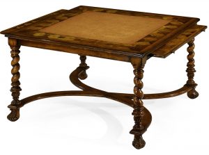 Коктейльный стол Jonathan Charles Square Oyster with Slides Coffee Table