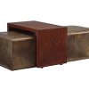 Коктейльный стол LEXINGTON BROADWAY LEATHER COCKTAIL