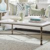 Коктейльный стол LEXINGTON FLAGLER MARBLE COCKTAIL TABLE