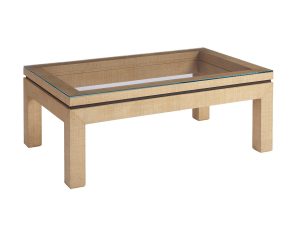 Коктейльный стол LEXINGTON HARBOR RAFFIA COCKTAIL TABLE