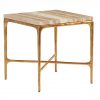 Коктейльный стол LEXINGTON Menlo Park End Table with Stone Top