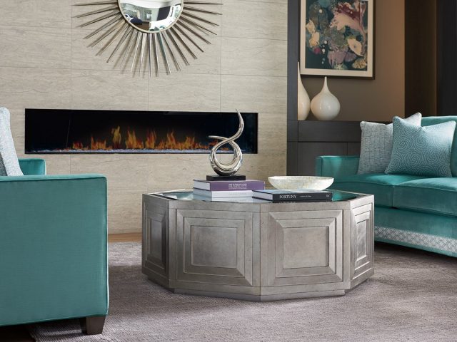 Коктейльный стол LEXINGTON ROCHELLE OCTAGONAL