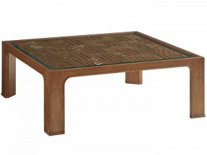 Коктейльный стол LEXINGTON Redford Square Rattan Cocktail Table