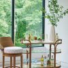 Коктейльный стол LEXINGTON Toscana Rattan Mobile Bar Cart