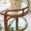 Коктейльный стол LEXINGTON Toscana Rattan Mobile Bar Cart