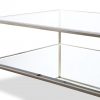 Коктейльный стол Liang and Eimil OLIVER COFFEE TABLE SILVER