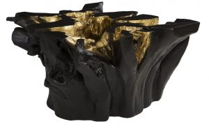 Коктейльный стол Phillips Collection Agnes Root Coffee Table Black
