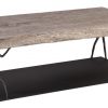 Коктейльный стол Phillips Collection Atlas Coffee Table Gray Stone