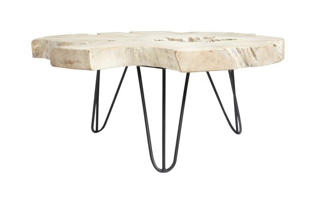 Коктейльный стол Phillips Collection Bleached Slice Coffee Table