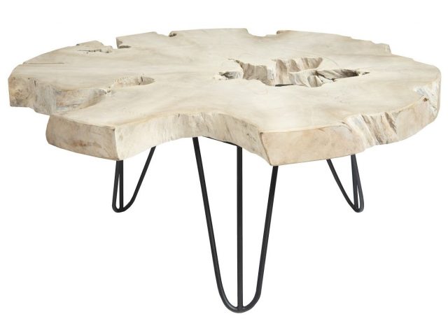 Коктейльный стол Phillips Collection Bleached Slice Coffee Table