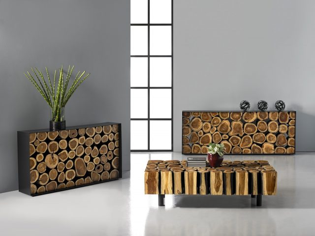 Коктейльный стол Phillips Collection Boscage Rectangular Coffee Table