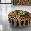 Коктейльный стол Phillips Collection Boscage Round Coffee Table