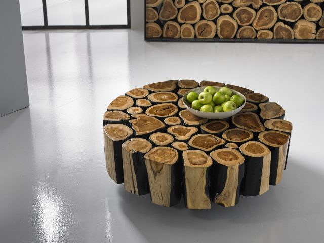 Коктейльный стол Phillips Collection Boscage Round Coffee Table