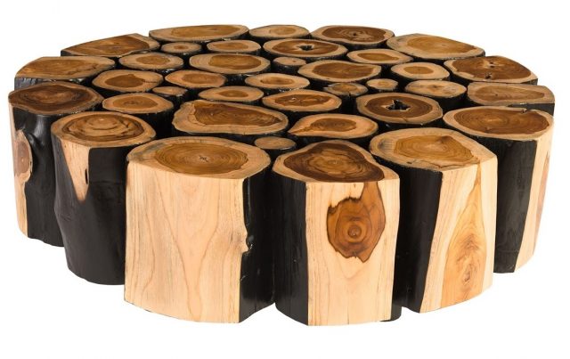 Коктейльный стол Phillips Collection Boscage Round Coffee Table