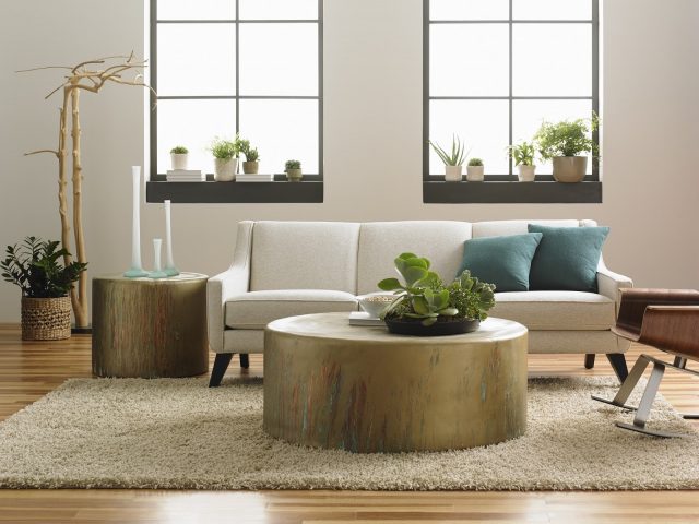 Коктейльный стол Phillips Collection Button Coffee Table Lichen