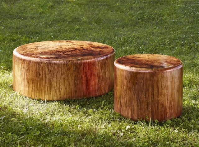 Коктейльный стол Phillips Collection Button Coffee Table Von Braun