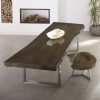 Коктейльный стол Phillips Collection Captured Edge Coffee Table Gray Stone
