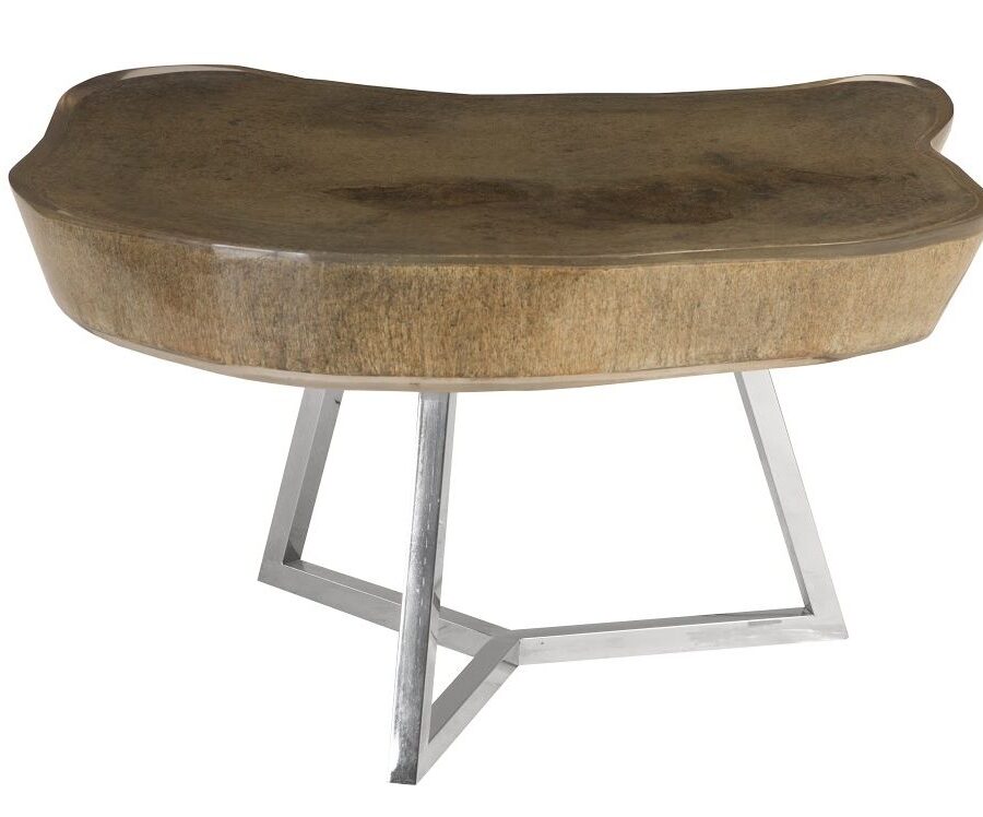 Коктейльный стол Phillips Collection Captured Edge Coffee Table Gray Stone
